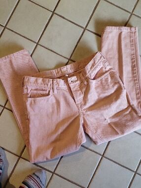 Pink Boyfriend Cut Jeans Pants